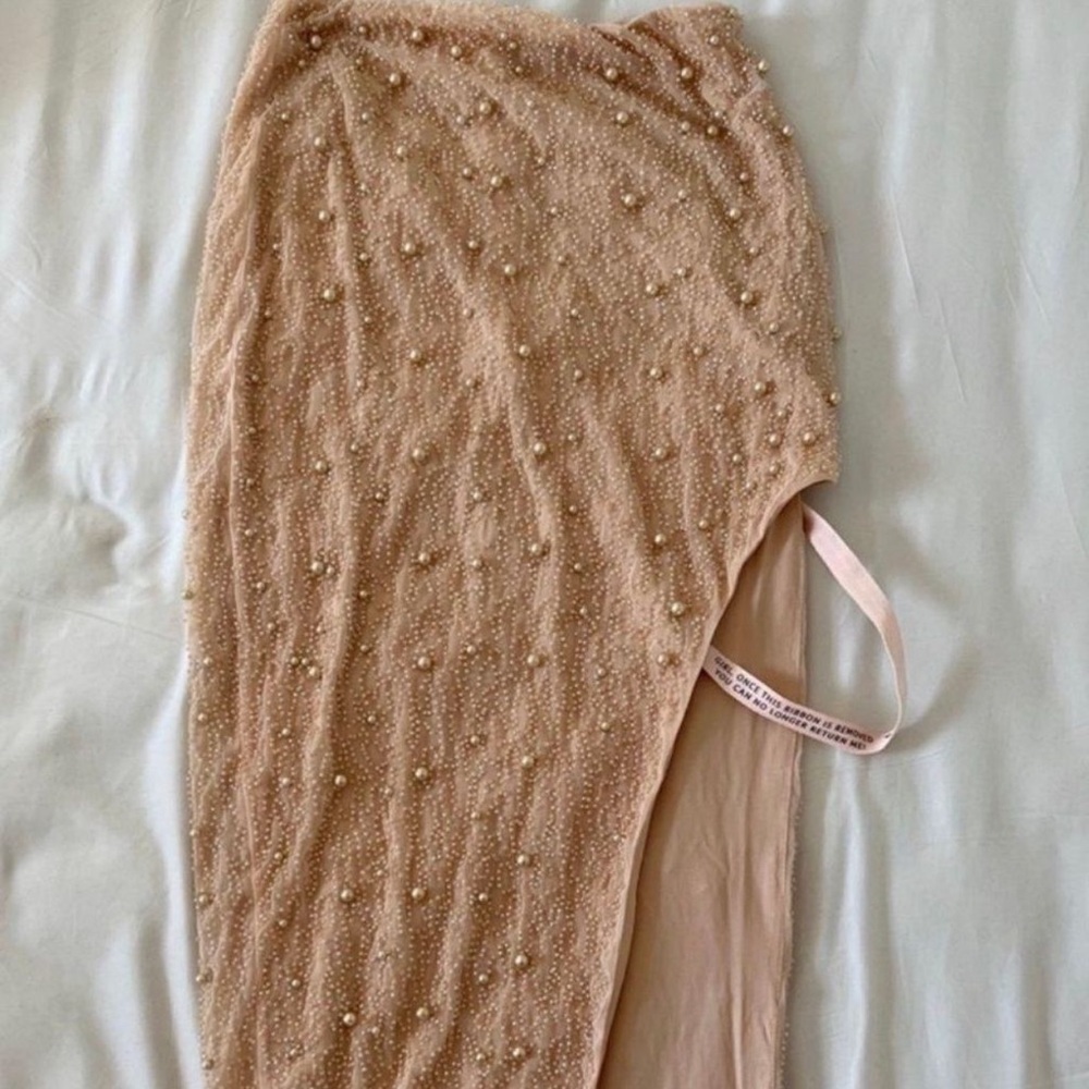 Oh Polly Champagne embellished 2 piece set - Picture 3 of 4